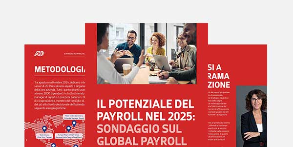 Scopri in che modo le aziende trasformeranno il payroll nel 2025